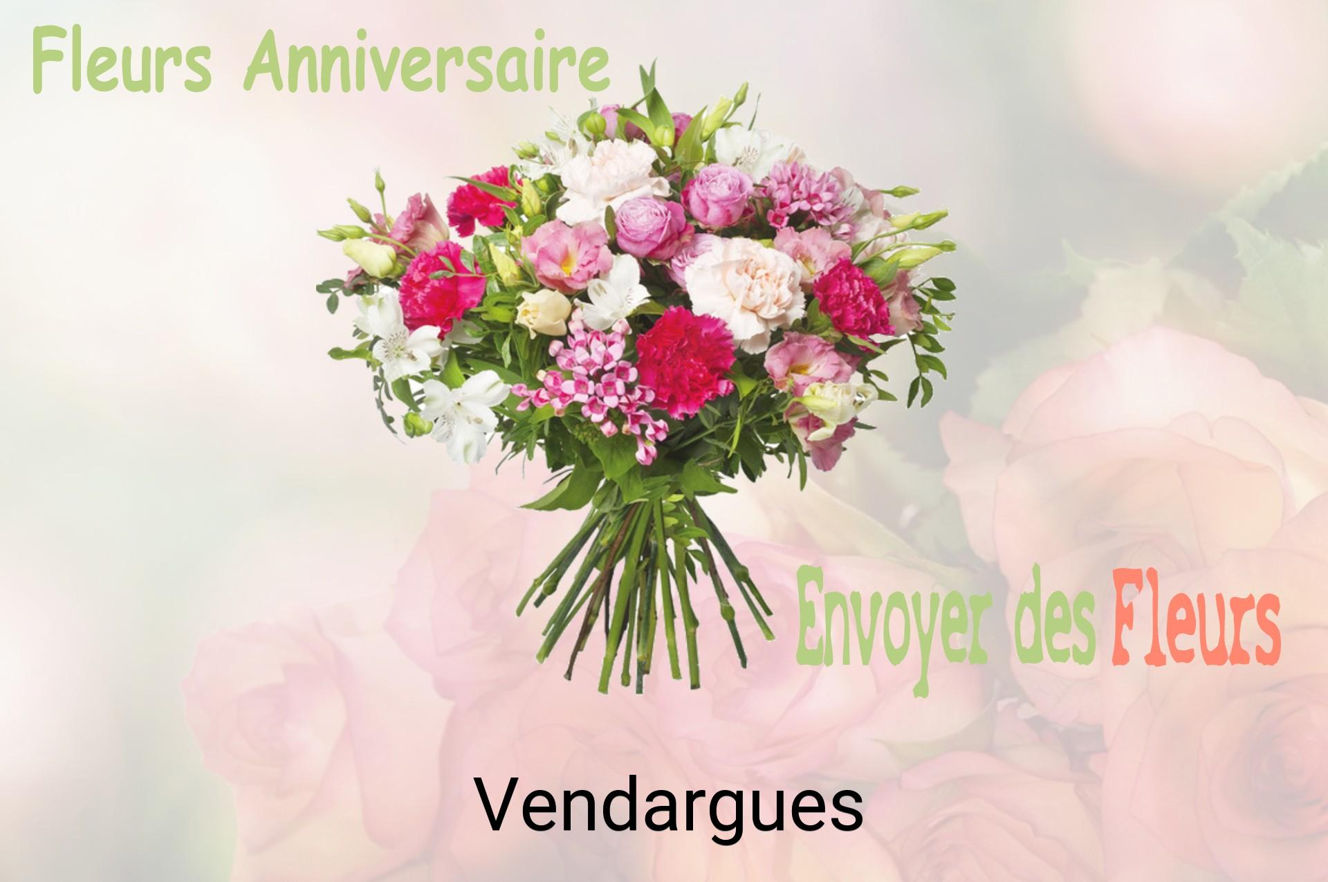 Bouquet de fleurs d’anniversaire livré à Vendargues