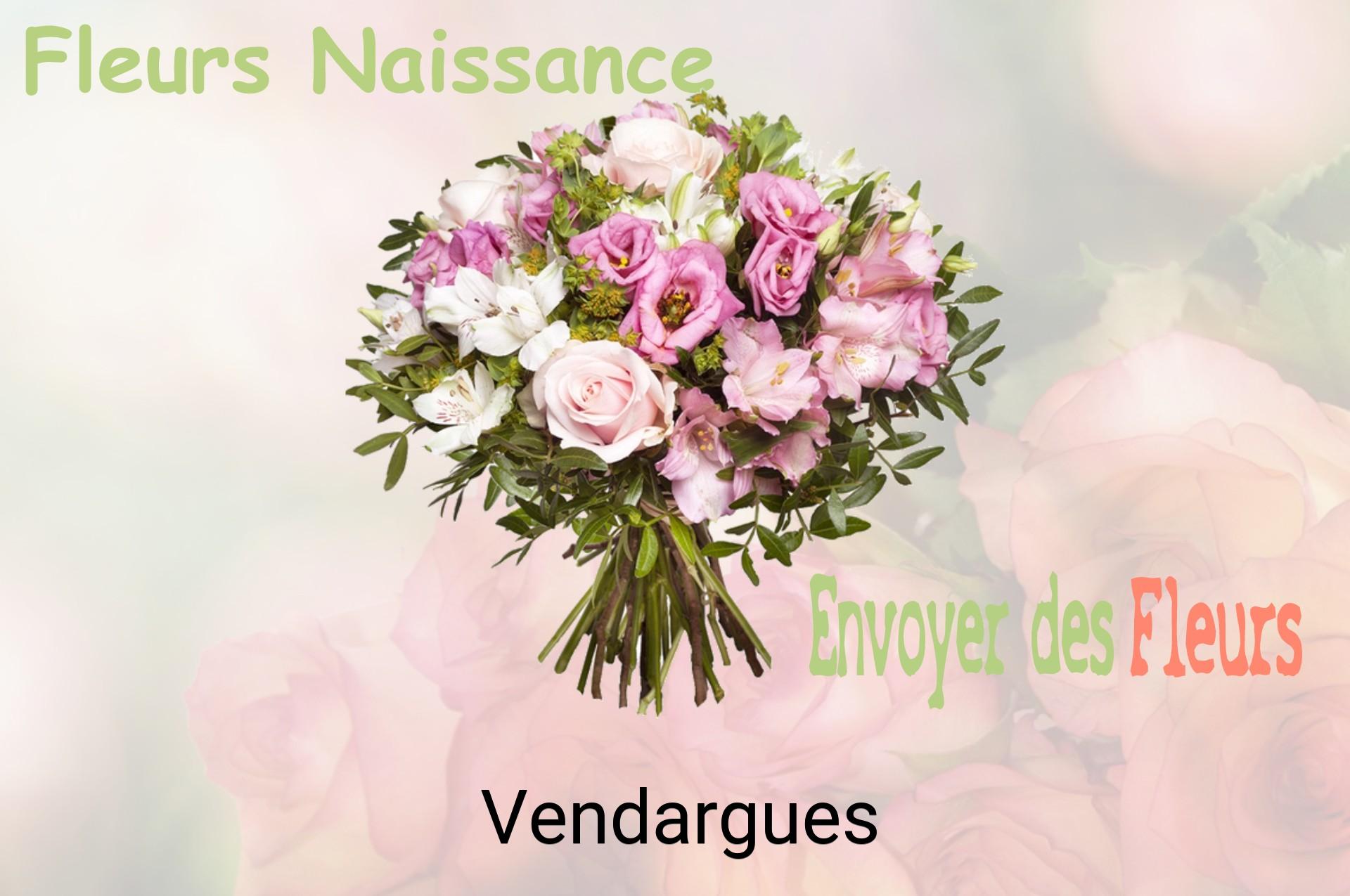 Bouquet de fleurs de naissance livré à Vendargues